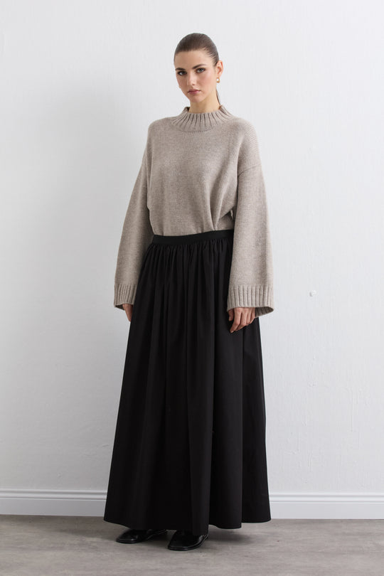 Katoenen maxi rok
