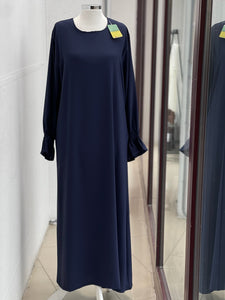 Modest dress with sleeve detail