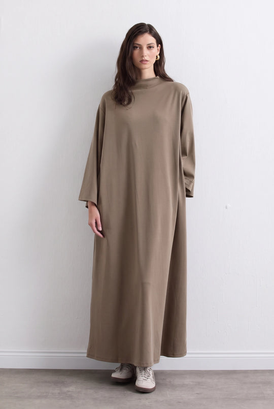 Katoenen comfy jurk