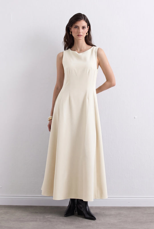 Mouwloze Maxi jurk