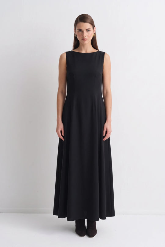 Mouwloze Maxi jurk